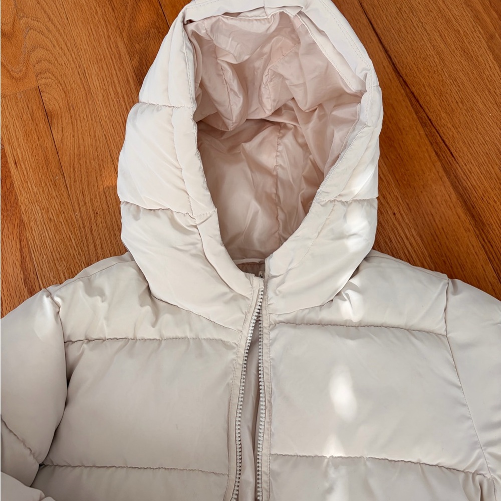 Mango Kids cream Puffer Jacket - Picture 2 of 6